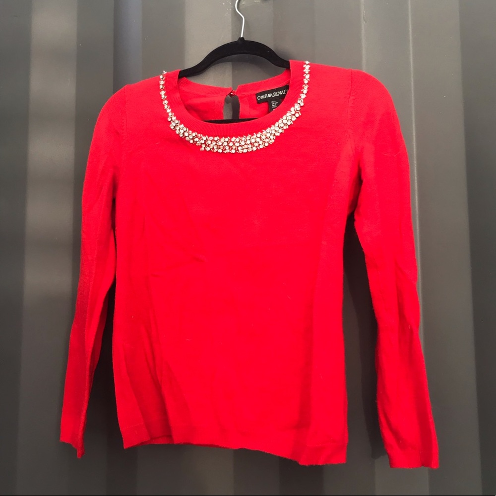 Cynthia Rowley - Red Sweater